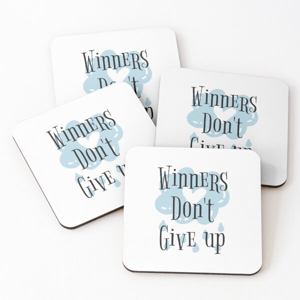 Item preview, Winners Don't Give Up designed and sold by Whovina-Art By Cindy.
