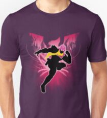 Super Smash Bros. Pink Captain Falcon Silhouette Unisex T-Shirt