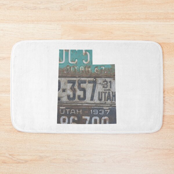 Item preview, Vintage Utah License Plates designed and sold by Maren Misner.