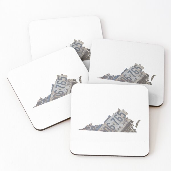 Item preview, Vintage Virginia License Plates designed and sold by Maren Misner.