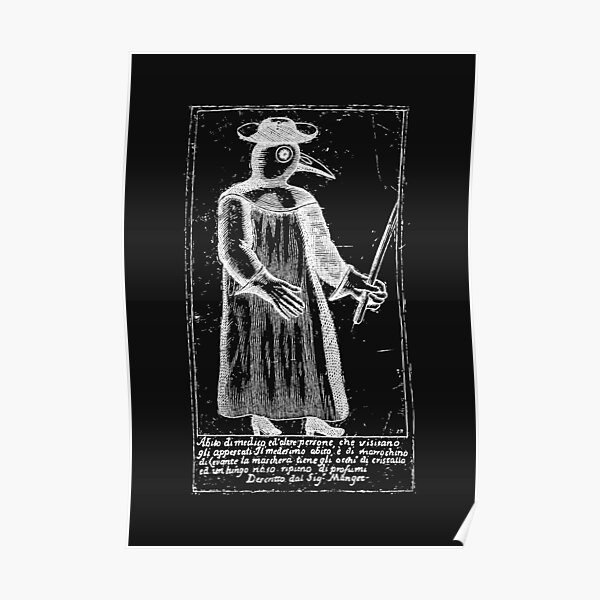 &ldquo;Traité de La Peste " Poster by LadyMorgan | Redbubble