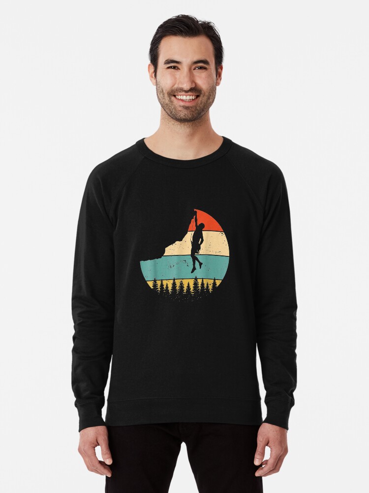 Rock climbing sweatshirt store