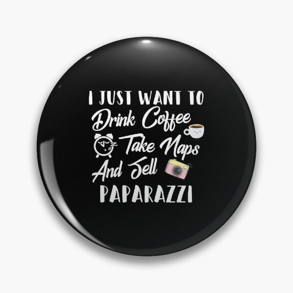 Artikelvorschau, Drink Coffee Take Naps Paparazzi Gift Idea entworfen und verkauft von haselshirt.