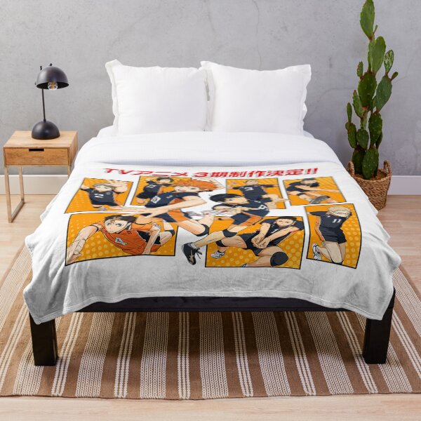 Anime: Haikyuu! Throw Blanket