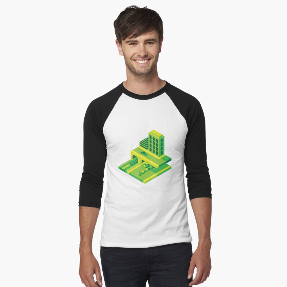 Isometric Analogous Metro City Tote Bag for Sale by nickmodesigns