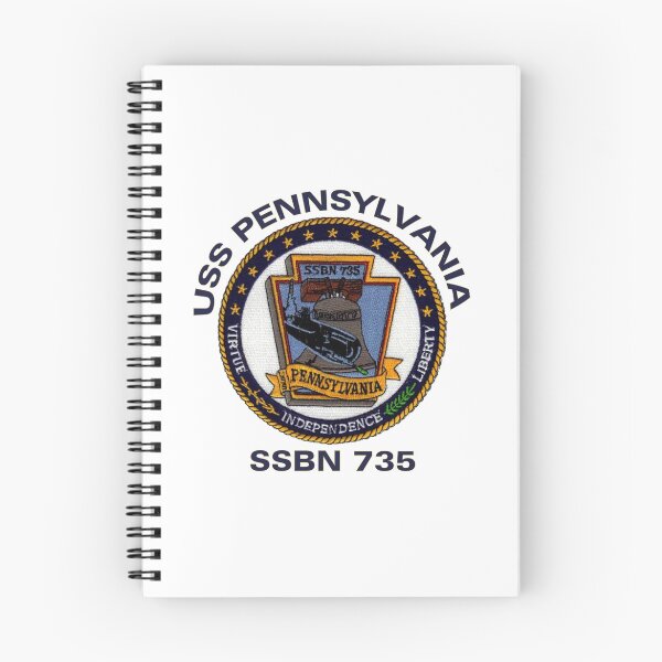 Item preview, USS Pennsylvania (SSBN-735) Crest designed and sold by Nikki SpaceStuffPlus.