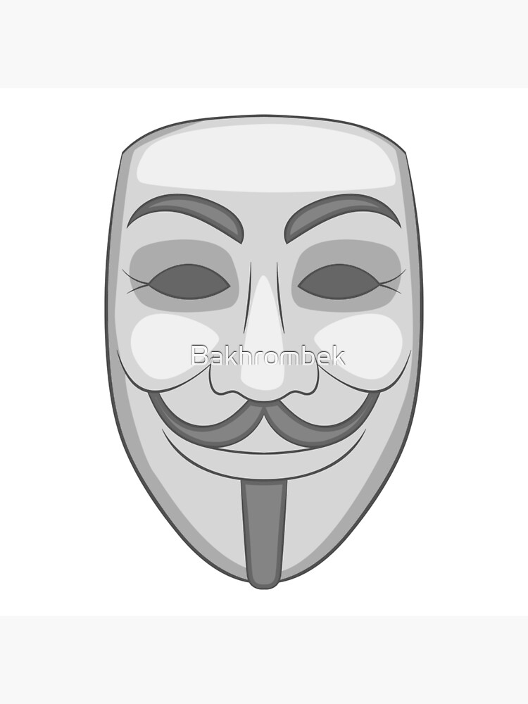 Anonymous Mask Photographic Print for Sale by Reethes