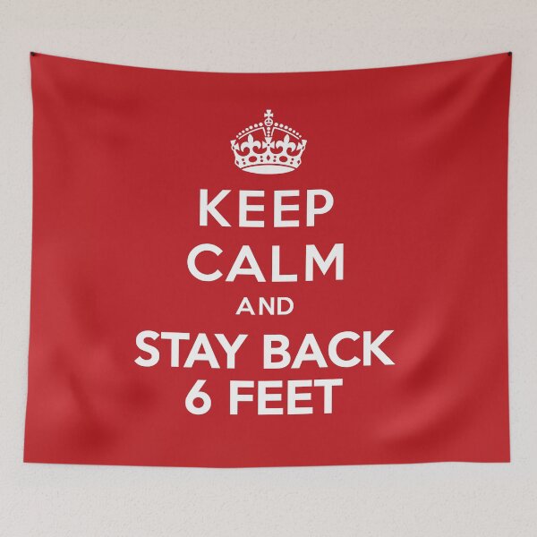Item preview, Keep Calm & Stay Back 6' designed and sold by abbazabba.