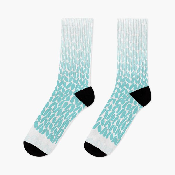 Item preview, Hand Knit Ombre Teal designed and sold by ProjectM.