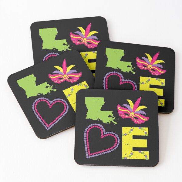 Item preview, I Love Mardi Gras Vintage Distressed Style designed and sold by EstelleStar.