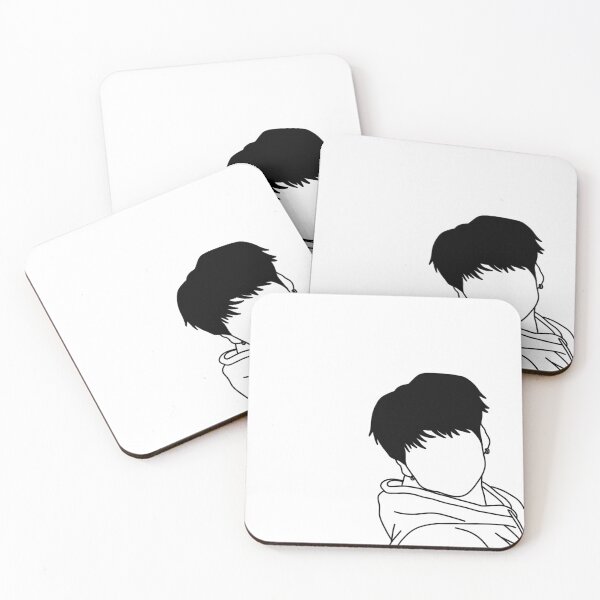 Item preview, Min SUGA Outline  designed and sold by iamsailorelle.