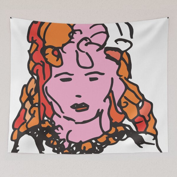 Item preview, The Pink Lady: TeresaTown at Redbubble 2020 designed and sold by Mark Stansberry.