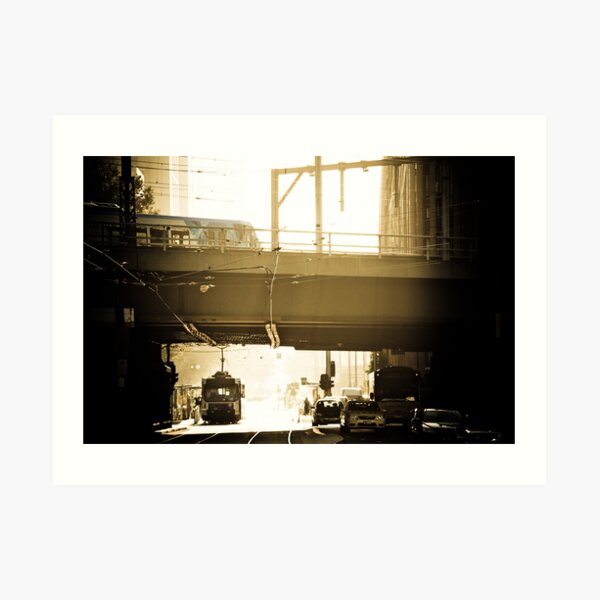Good Morning Melbourne Transport Art Print