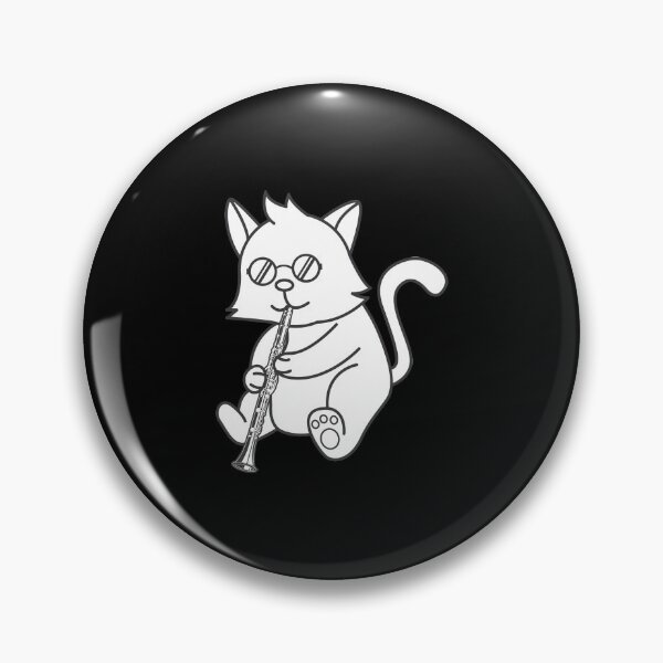 Item preview, Funny Cat Wearing Sunglasses Playing Oboe Gift designed and sold by haselshirt.