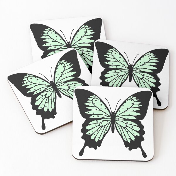 Item preview, Green Star Butterfly designed and sold by Leila Sayan.