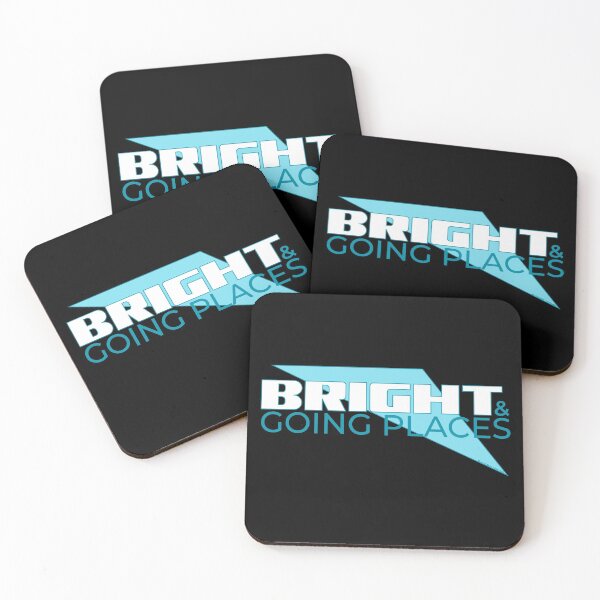 Item preview, Bright & Going Places -White & Blue designed and sold by BLACKSUN-SHOP.
