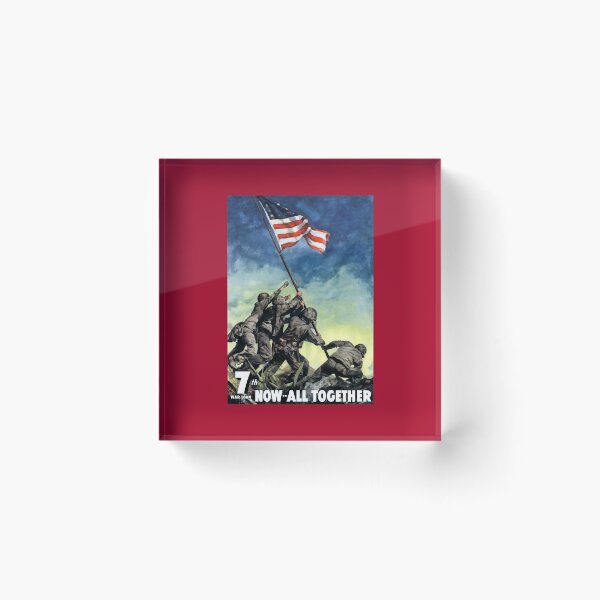 Item preview, Raising The Flag On Iwo Jima designed and sold by warishellstore.