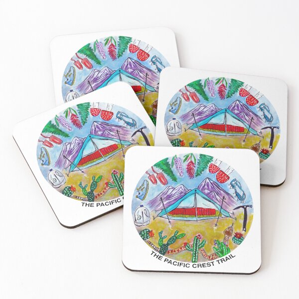 Item preview, An Ode To The Pacific Crest Trail designed and sold by Alina Drufovka.