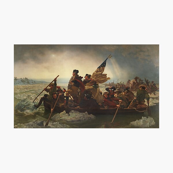 Item preview, Washington Crossing The Delaware designed and sold by warishellstore.
