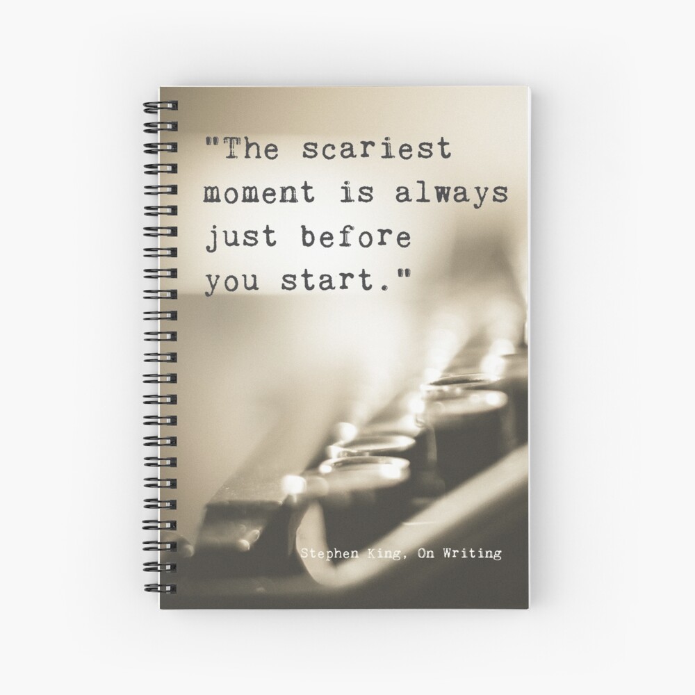 The Scariest Moment Spiral Notebook