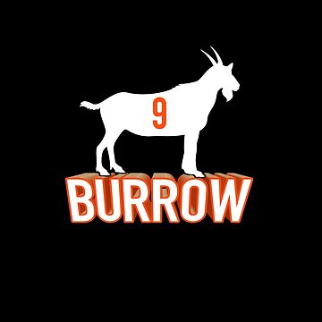 WEAREDAT Joe Burrow 'Goat #9' Unisex Tee (Bengals)