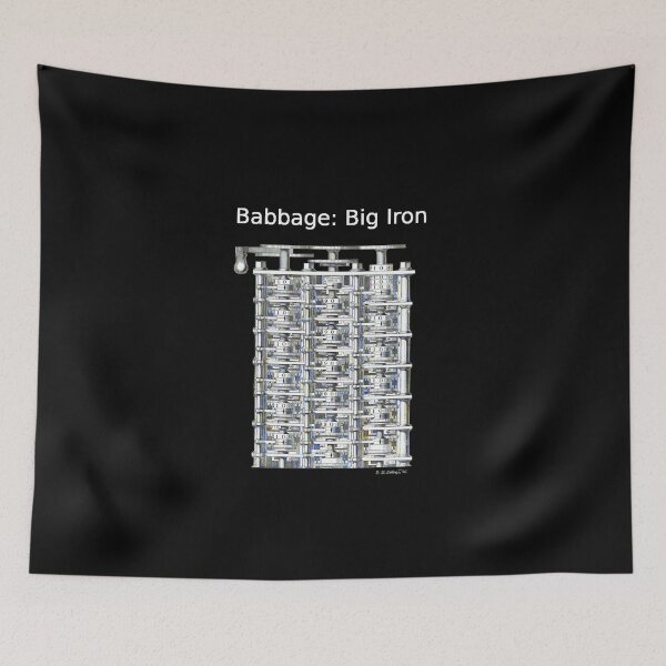 Item preview, Babbage Difference Engine: Big Iron (white) designed and sold by artimaeus.