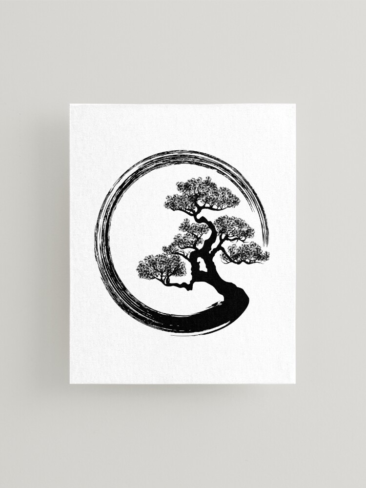 Zen With Beautiful Bird - Zen - Sticker | TeePublic