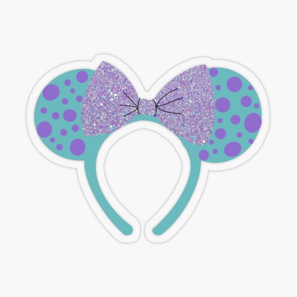 Sully Minnie Ears Sticker Transparent Sticker