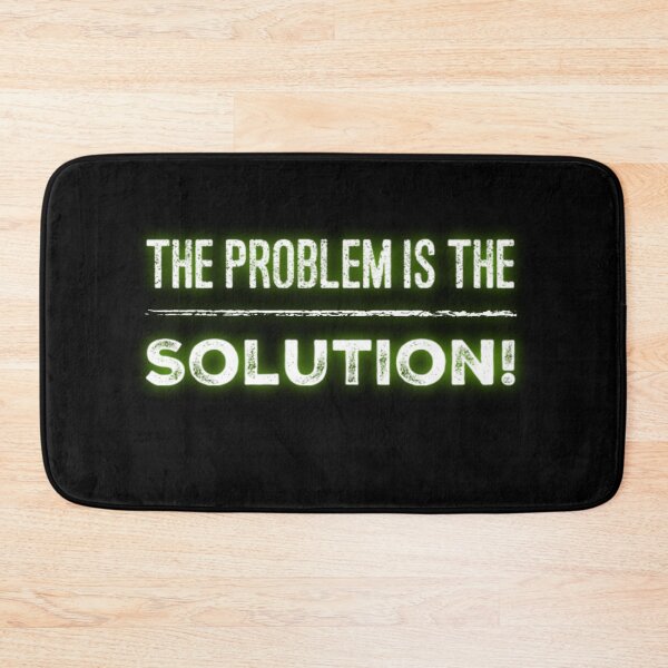 Item preview, The Problem is the Solution designed and sold by homesteadswag.