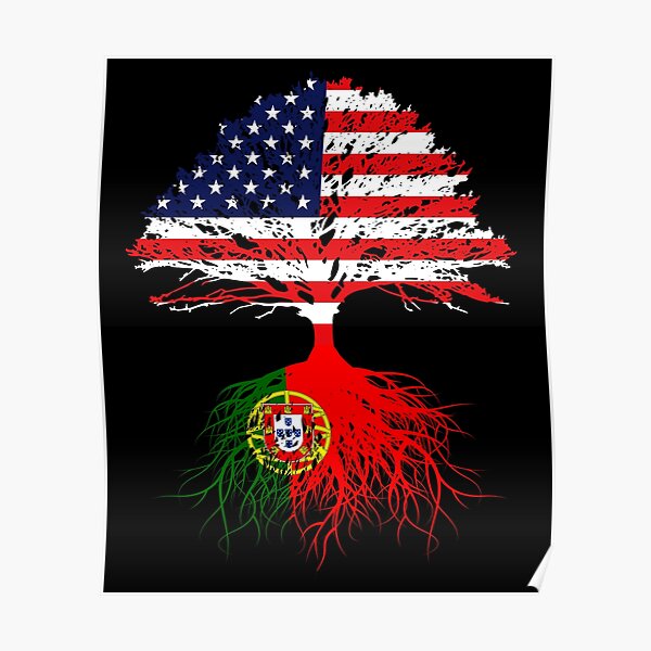Portuguese American Flag Posters for Sale | Redbubble