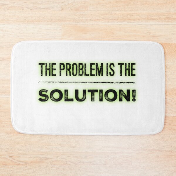 Item preview, The Problem is the Solution designed and sold by homesteadswag.