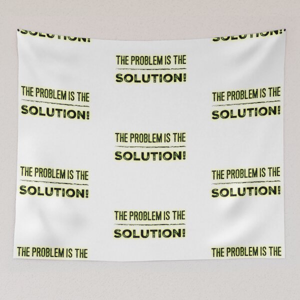 Item preview, The Problem is the Solution designed and sold by homesteadswag.