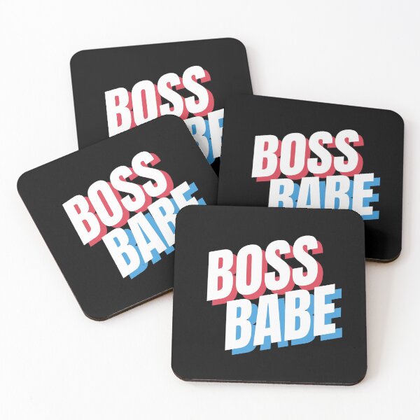 Item preview, Boss Babe Slogan on Black designed and sold by Ninjakandy.