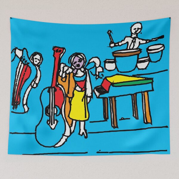 Item preview, Angel at the Sonoma Green Symphony, TeresaTown at Redbubble 2020 designed and sold by Mark Stansberry.