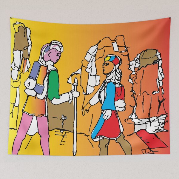 Item preview, Fashion Show at  Yosemite, TeresaTown at Redbubble 2020 designed and sold by Mark Stansberry.