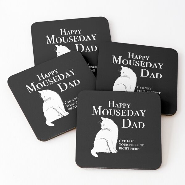 Item preview, Happy Mouseday from Cat Design for Pet Dads designed and sold by CrookedCreek.