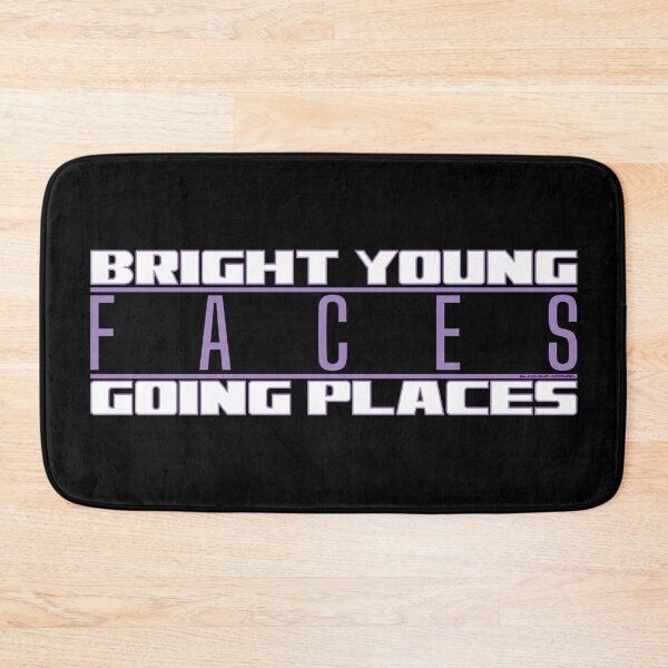 Item preview, Bright Young Faces going Places - White & Purple designed and sold by BLACKSUN-SHOP.