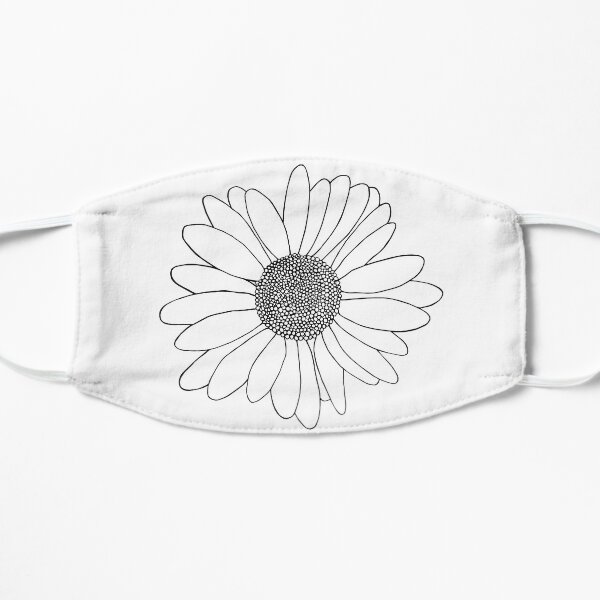 Daisy Grid on Side Small Mask