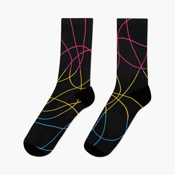 Item preview, Abstract Threads, Pansexual Pride Flag designed and sold by StephOBrien.