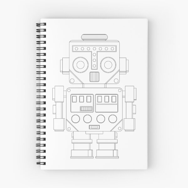 Item preview, Retro Robot designed and sold by ObscureM.