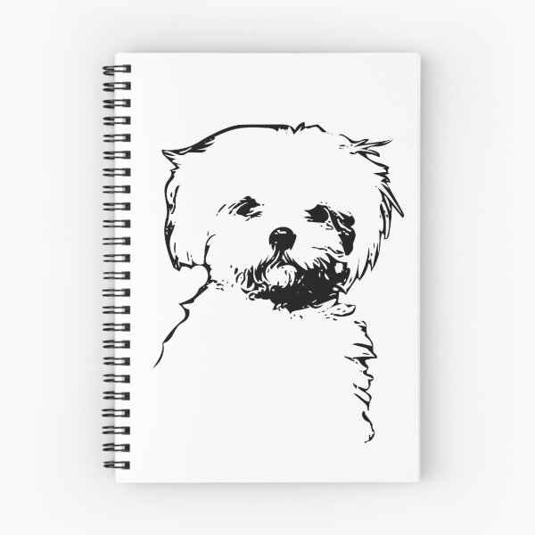 Item preview, Maltese Puppy Illustration designed and sold by rjc282.