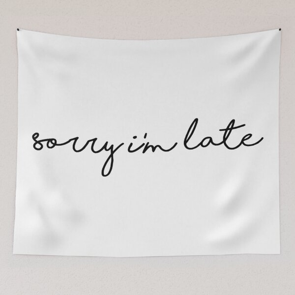 Item preview, Sorry I'm Late designed and sold by sedrann15.