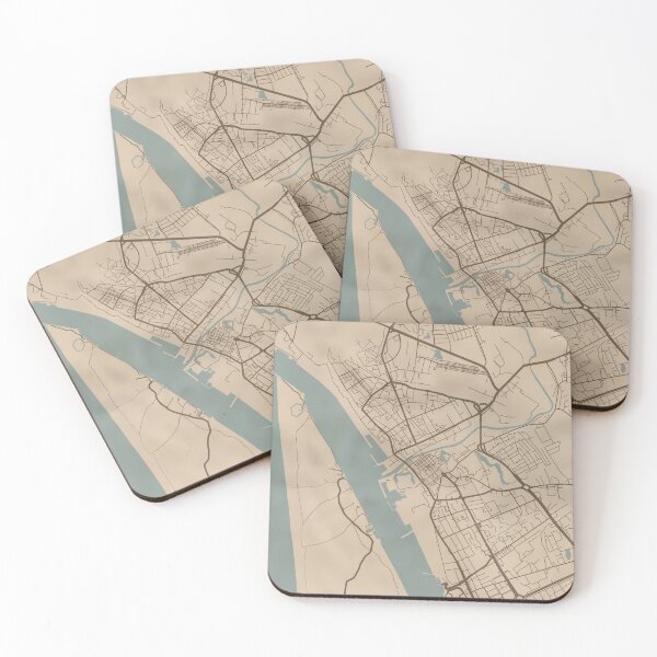 Item preview, Klaipeda Sepia Map designed and sold by CPTVDesign.