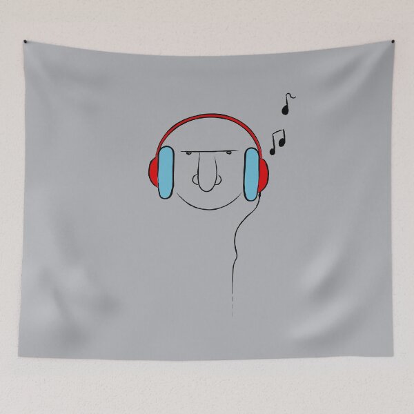 Item preview, Headphone Man designed and sold by downsign.