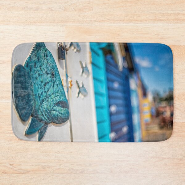 Item preview, Groper on Brighton Bathing Box Door designed and sold by JohnKarmouche.
