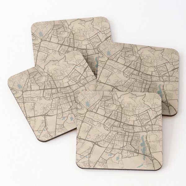 Item preview, Katowice Sepia Map designed and sold by CPTVDesign.