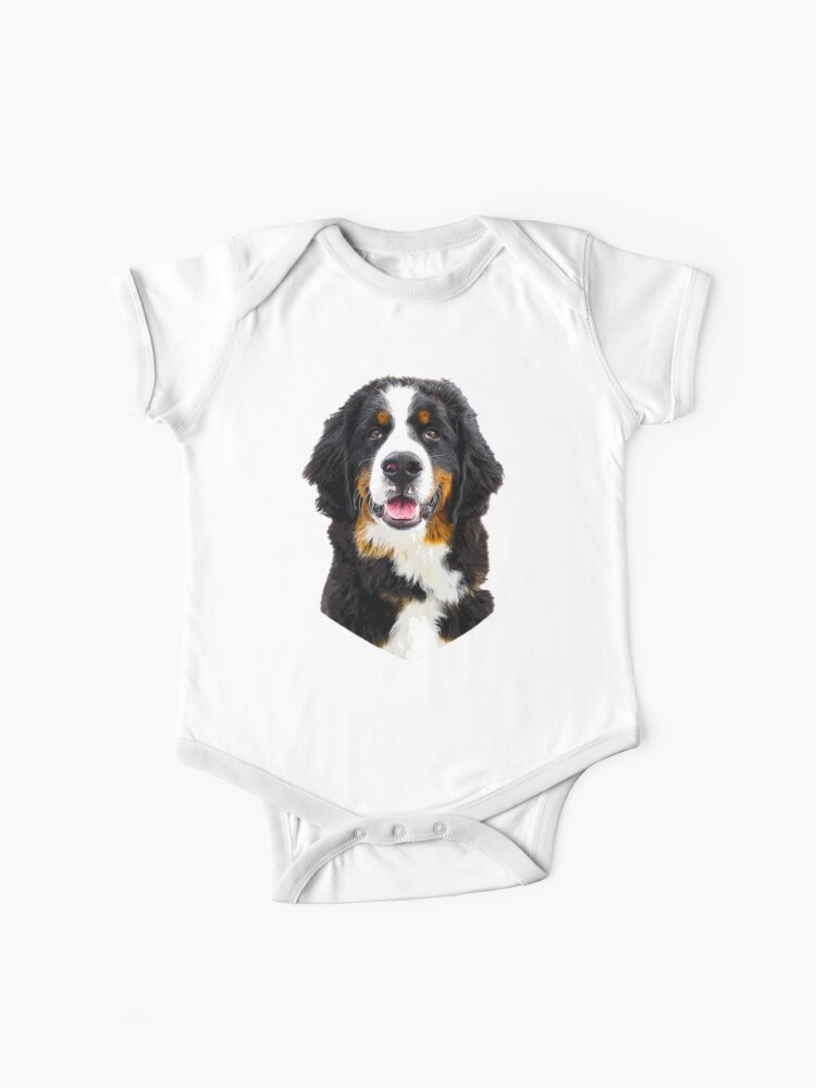 Bernese Mountain Dog Cute Puppy Baby One Piece for Sale by ElegantCat Redbubble