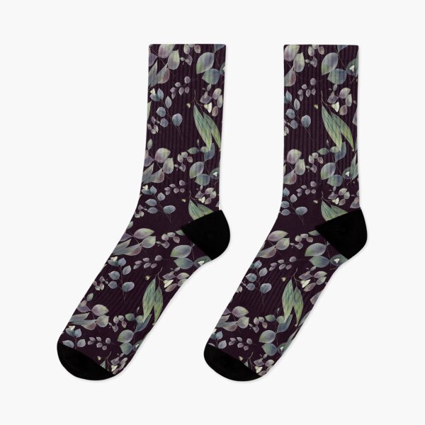 Item preview, Australian Eucalyptus gum leaf and white blossoms designed and sold by ahahdodo.
