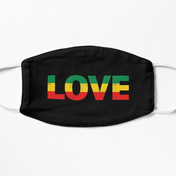 Liebe Rasta Reggae Jamaican Maske