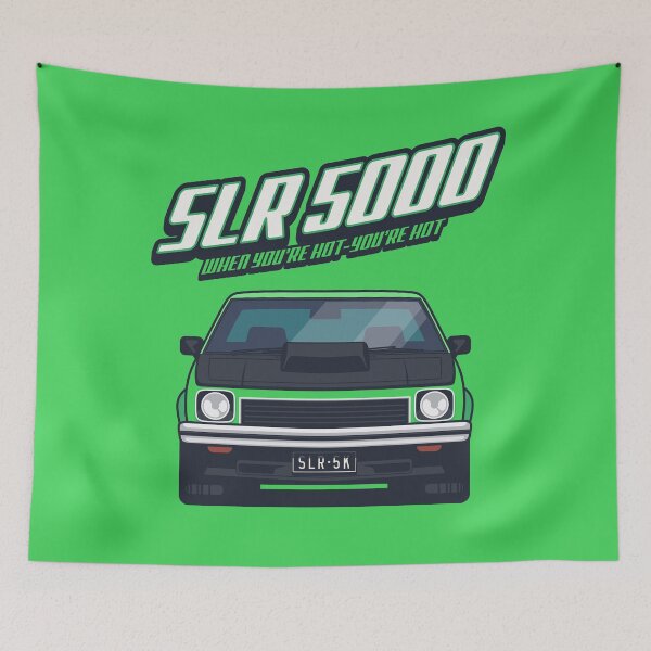 Item preview, SLR 5000 Car Front Green designed and sold by VoodooCircus.